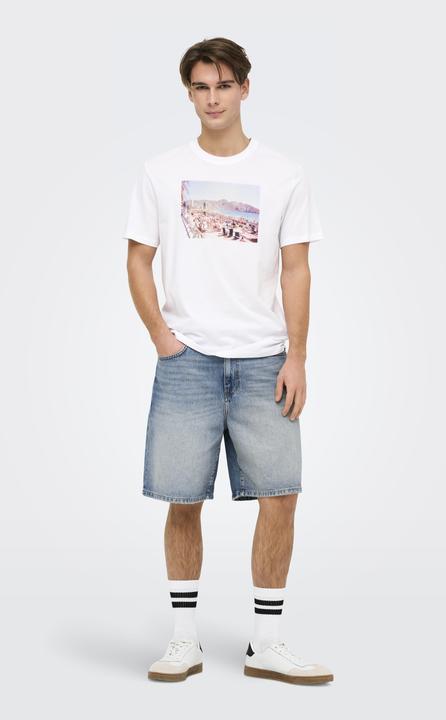 Actual product image Only & Sons Onsfade MB Tint 9085 Tai Dnm Shorts Noos (XXL)