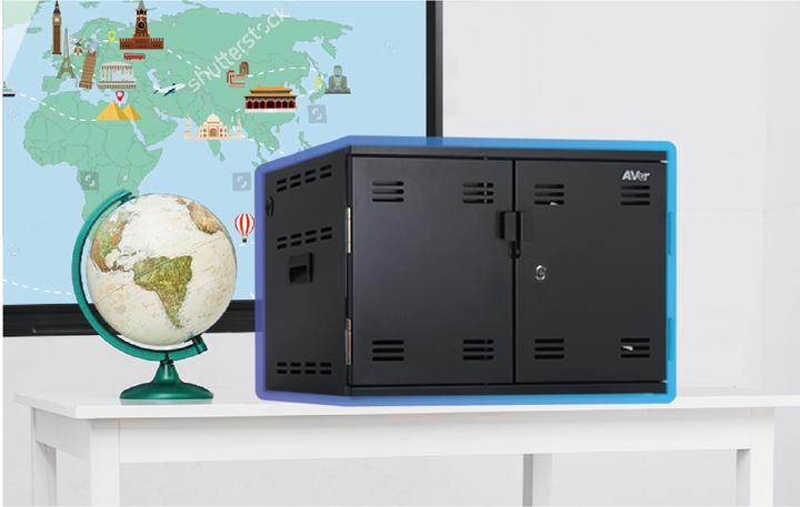 Image du produit AVerMedia L'armoire de recharge intelligente X12 prend en charge jusqu'à 12 appareils Ordinateurs portables