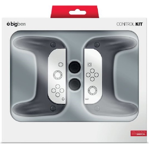 Bigben Grip-Set 2-pack (Switch), Weiteres Gaming Zubehör, Schwarz