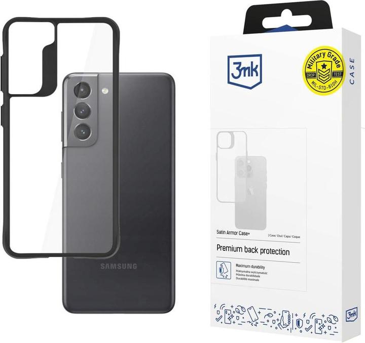 Actual product image 3MK SatinArmor + case Sam G991 S21 5G military (Samsung Galaxy S21 5G)