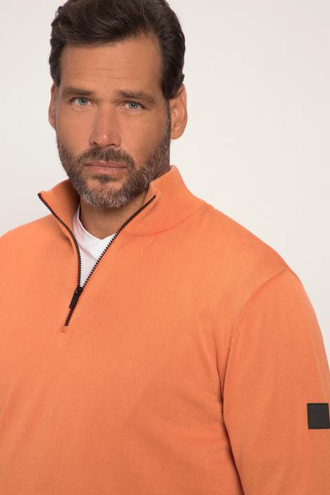 Produktbild JP1880 Troyer FLEXNAMIC®, Strick, Cashmere-Touch, Zippkragen (4XL)