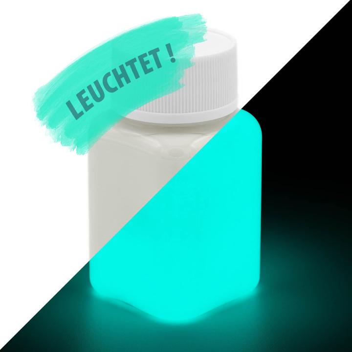 Image du produit Lumentics Peinture lumineuse (Vert bleu bleu, 100 ml)
