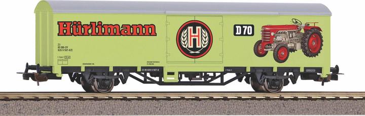 Actual product image Piko SBB serviced freight car Hürlimann tractors SBB Ep.IV (Track H0)