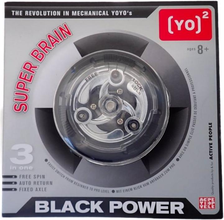 Produktbild Active People Yoyo (YO)2 Black Power (Deutsch, Englisch, Französisch, Italienisch, 1 Spieler)