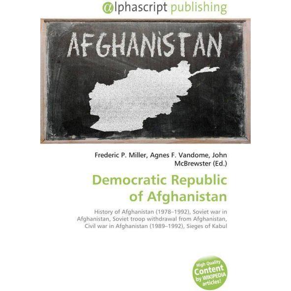 Democratic Republic of Afghanistan, Fachbücher