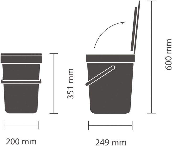 Produktbild Brabantia Sort & Go (12 l)