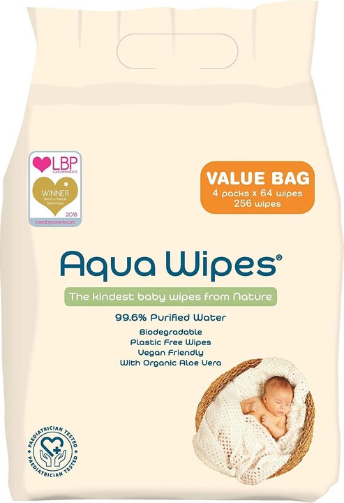 Actual product image Clinicept Healthcare wet wipes 4x64 pcs. AQW64F4B (64 Piece)