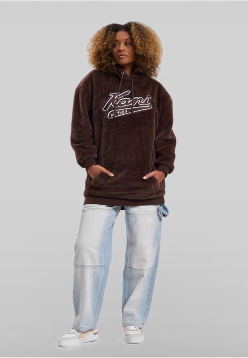 Image du produit Karl Kani KW234-039-2 KK Varsity Robe à capuche en fourrure végétalienne - 120159 (S)