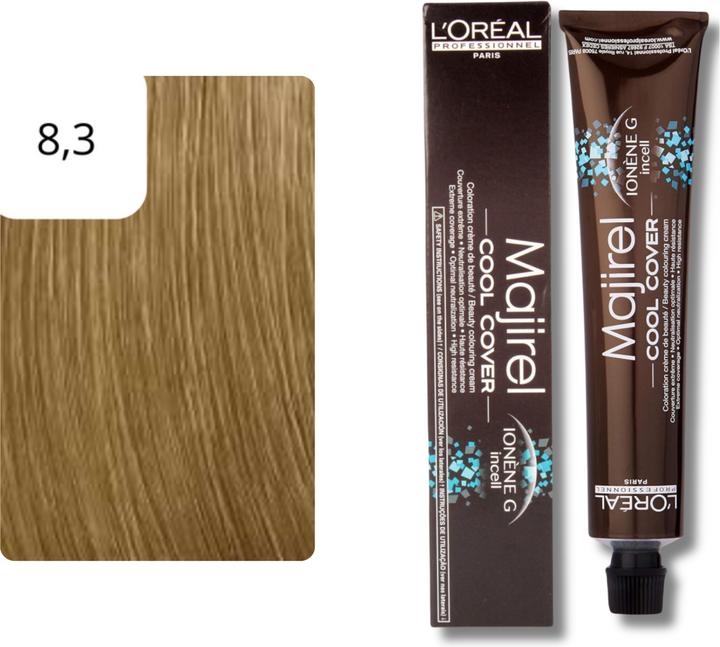 Image du produit L'Oréal Professionnel Majirel Cool Cover (8.3 Or blond clair)