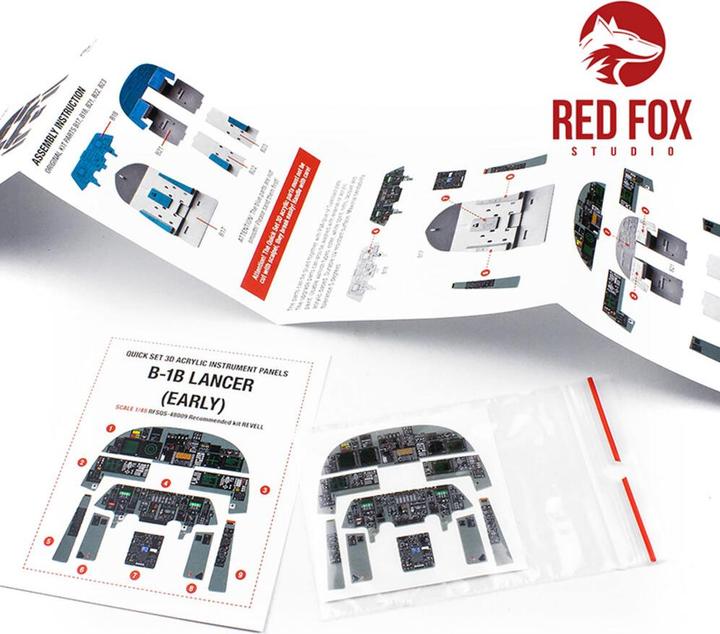 Produktbild 1/48 Rockwell B-1B Lancer (Early) (for Revell kit)