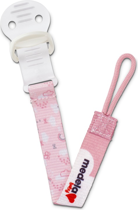 Produktbild Medela Baby Schnullerhalter Girl (1 x, ab Geburt)