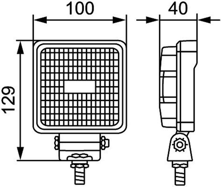 Actual product image Hella Worklight S800 LED (800 lm)