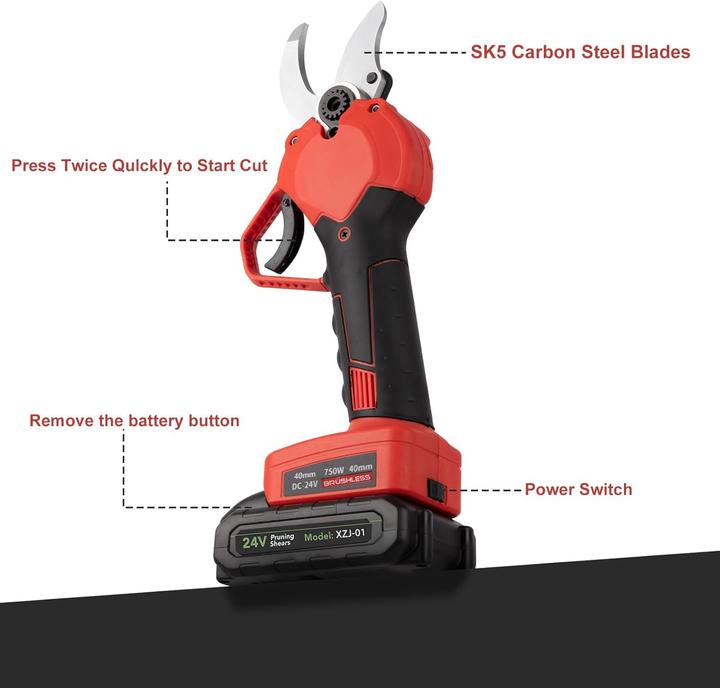 Actual product image Pruning Shears Battery lopping shears