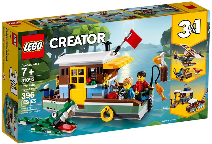 Actual product image LEGO Houseboat (31093, LEGO Creator 3-in-1)