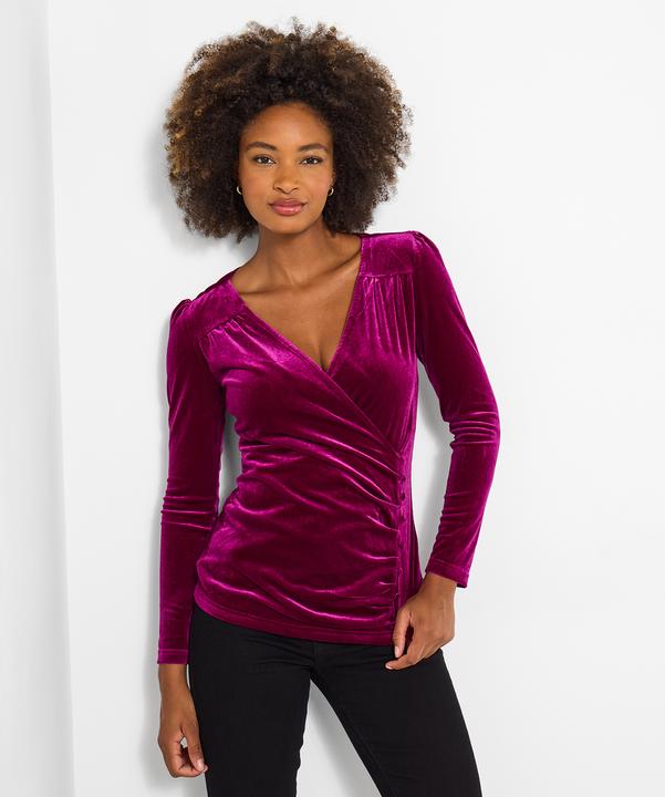 Produktbild Joe Browns Mock Wrap Velour Top (42)