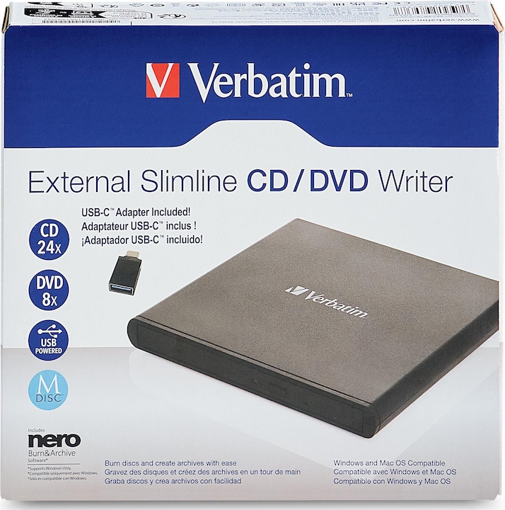 Actual product image Verbatim Slimline (DVD writer)