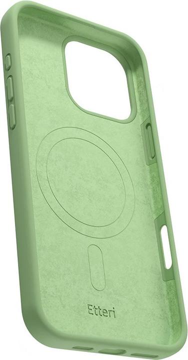 Produktbild Etteri Silicone Mag case for iPhone 16 Pro Max 6,9" light green (Apple iPhone 16 Pro Max)