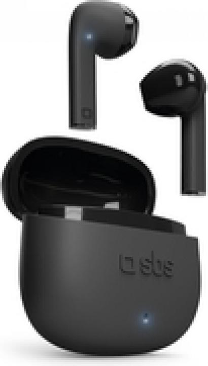 Produktbild SBS One Color Semi-In-Ear schwarz TWS-BT-Headset (3 h, Kabellos)