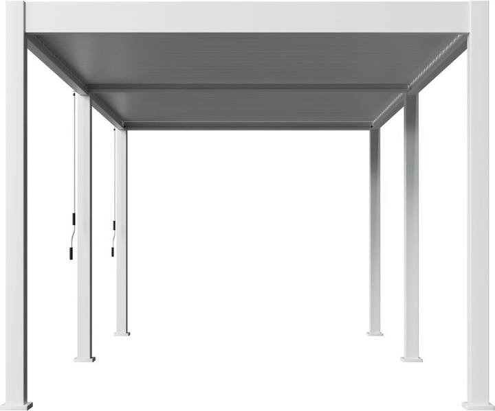 Image du produit Weide Pergola Deluxe Plus 3x6m avec toit à lamelles Blanc (300 cm, 600 cm)