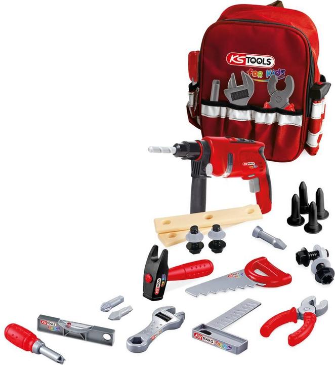 Actual product image KS Tools Tool set with backpack for children