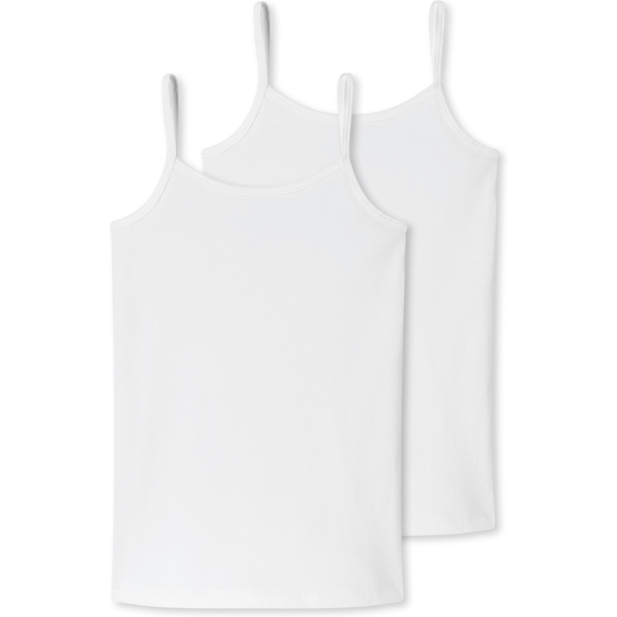 Schiesser, Mädchen, Shirt, Unterhemd, Weiss, (176)