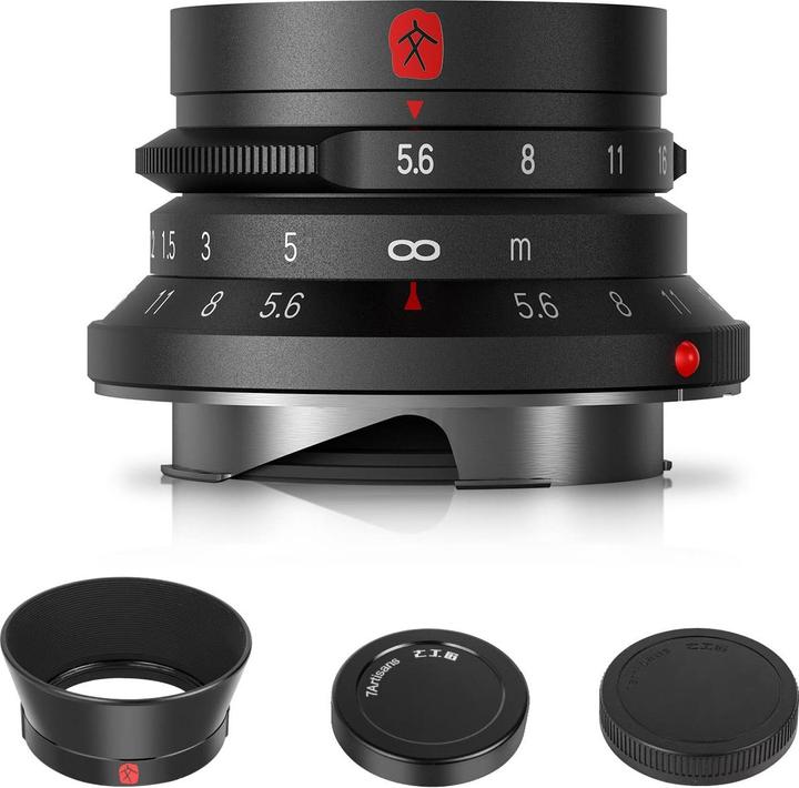 Produktbild 7artisans Festbrennweite 28mm F5.6 Leica M mount (Leica M, Vollformat)