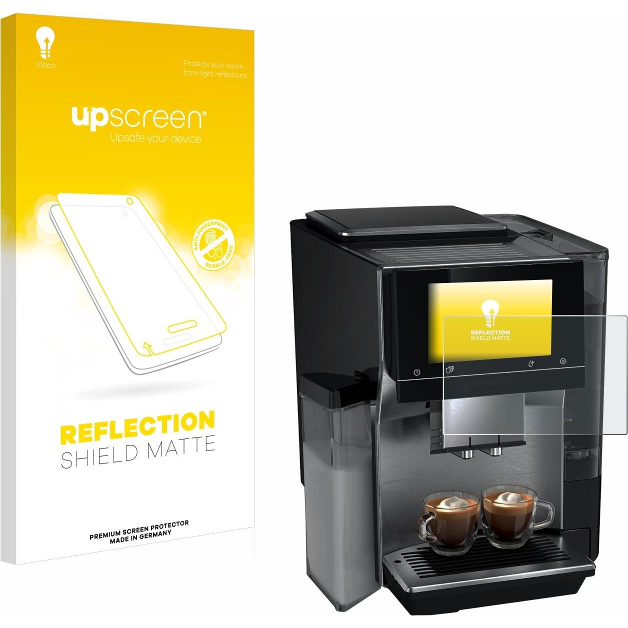 upscreen Schutzfolie Displayschutz Displayschutzfolie Folie Matt Entspiegelungsfolie, Zubehör Kaffeemaschinen, Transpare...