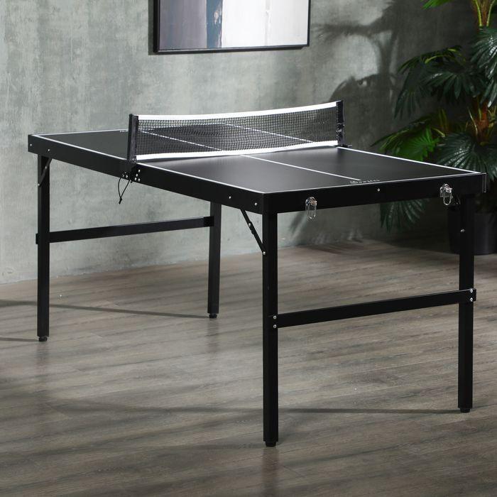 Image du produit Swisshandel24 Mini Tischtennisplatte klappbar Tennistisch mit Tischtennisnetz Griff