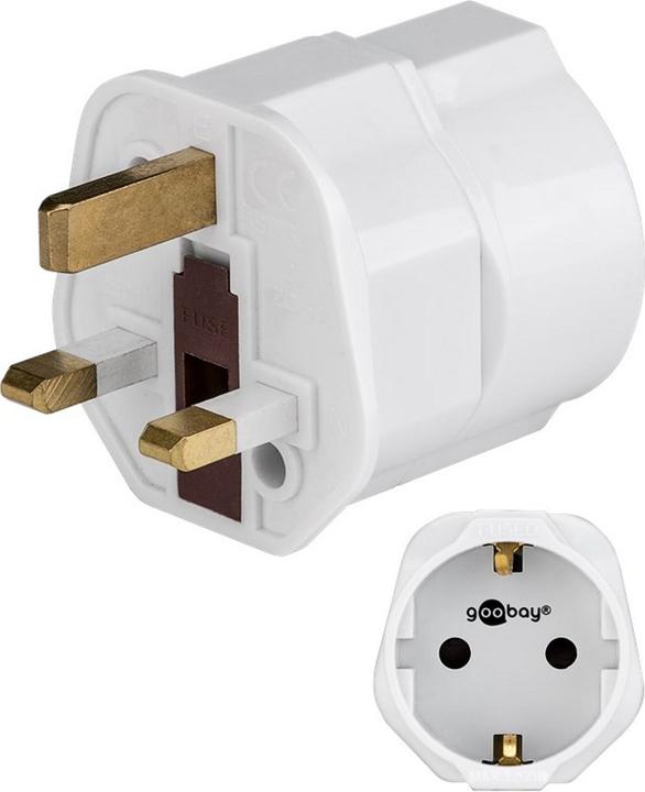 Actual product image Goobay Power Adapter, White