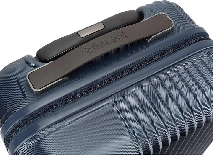 Actual product image Decent Tourister Handbagage Spinner 55 cm Blue (34 l)