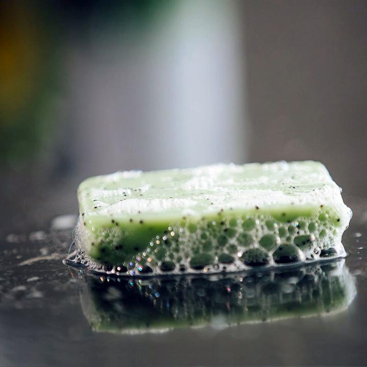 Actual product image I want you naked Shower soap with peeling effect MINT & MOHN