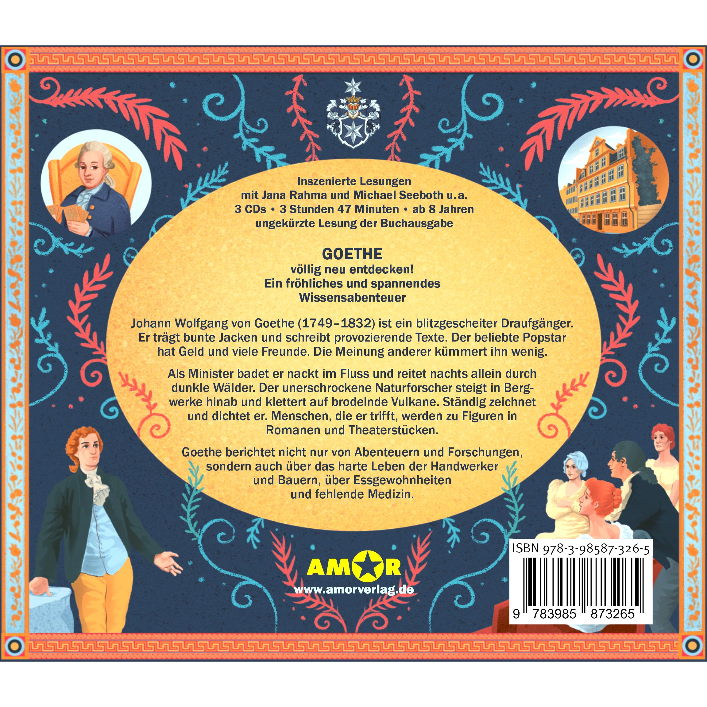 Thumbnail - Das grosse Goethe-Buch (3 CD-Set), Hörbücher von Bert Alexander Petzold