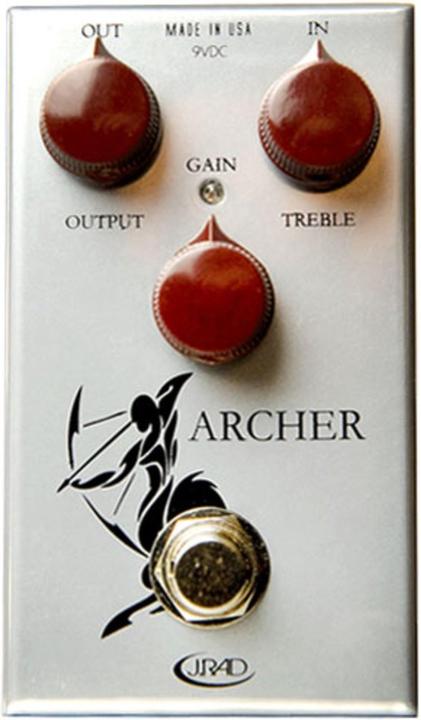 Actual product image J. Rockett Audio Designs Rockett Archer Overdrive/Boost pedal (Electric guitar)