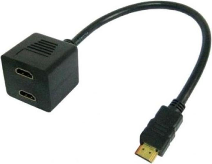 Techly HDMI (Typ A) — 2x HDMI (0.30 m)
