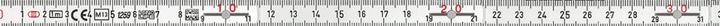 Actual product image Rieffel 1m LongLife® pocket meter white (1 m)