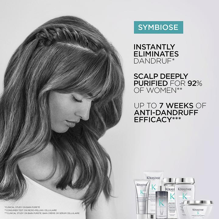Produktbild Kérastase Symbiose Bain Crème Anti-Pelliculaire (250 ml, Flüssiges Shampoo)