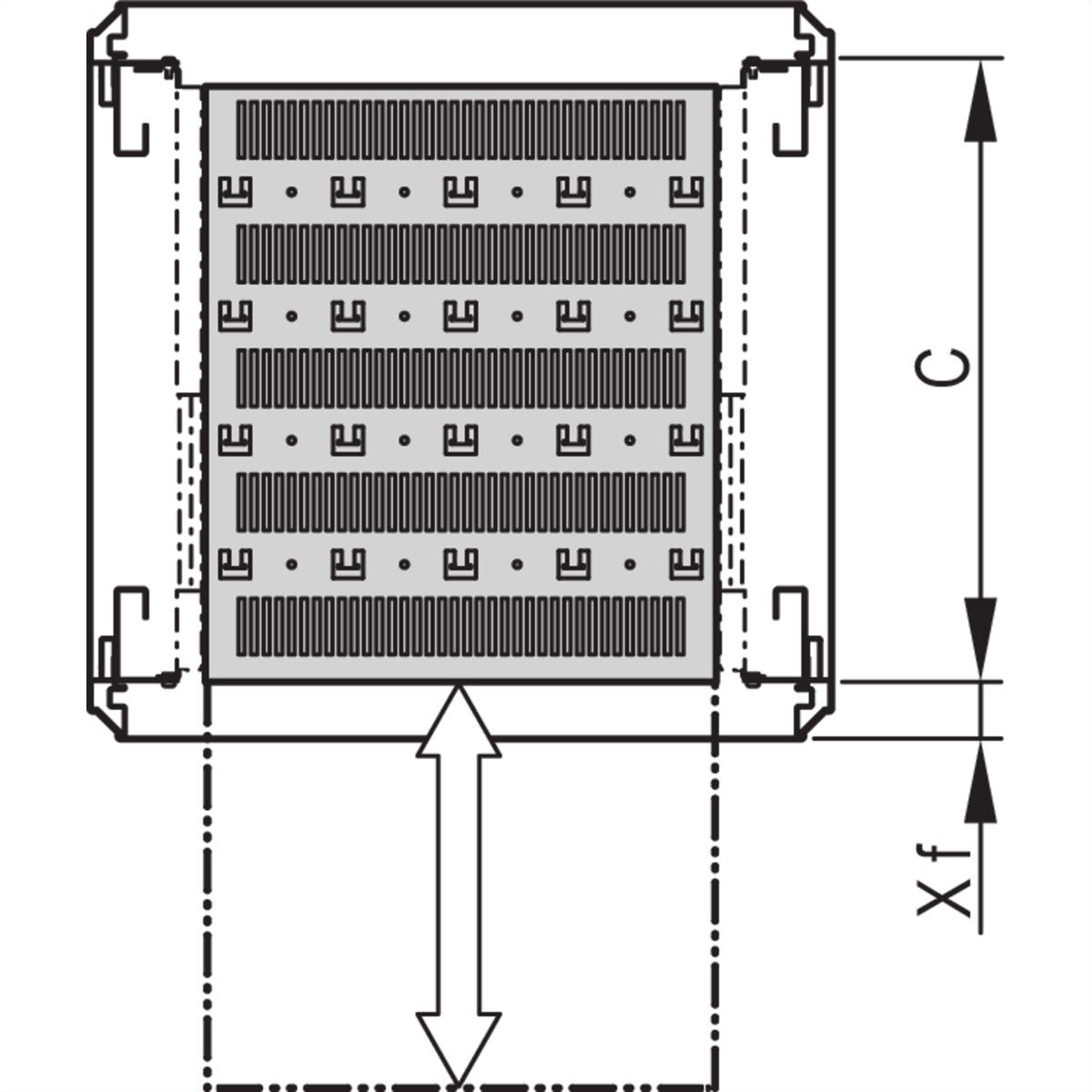 Thumbnail - Schroff Varistar, Serverschrank Zubehör, Grau