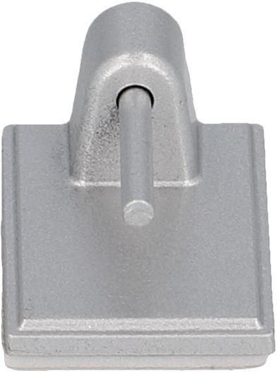 Produktbild Inofix Klebehaken Vorhangstangen, matt chrom, 4 Stück