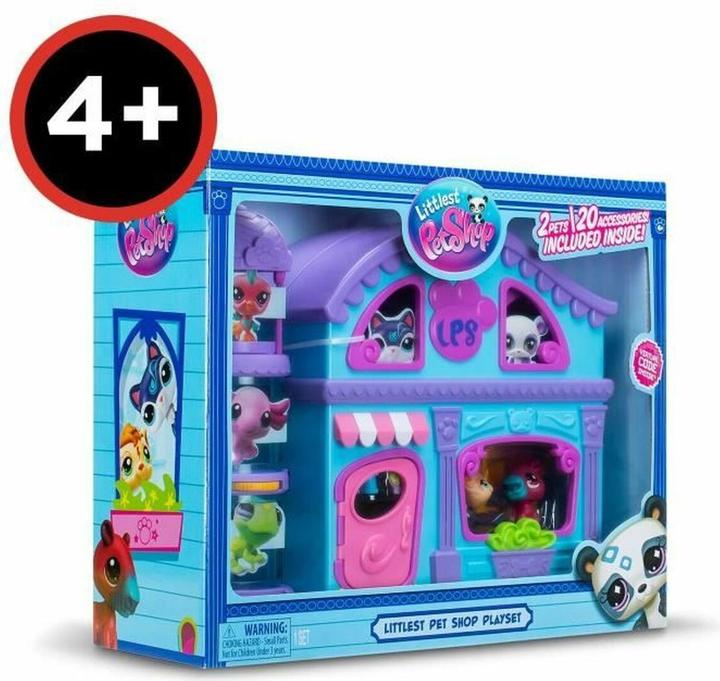 Actual product image Bandai LPS Pet Shop play set with 20 accessories