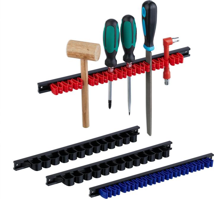 Actual product image Relaxdays 4x tool racks