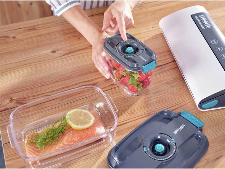 Immagine prodotto Leifheit Set di scatole per la conservazione degli alimenti sottovuoto (1.40 l)