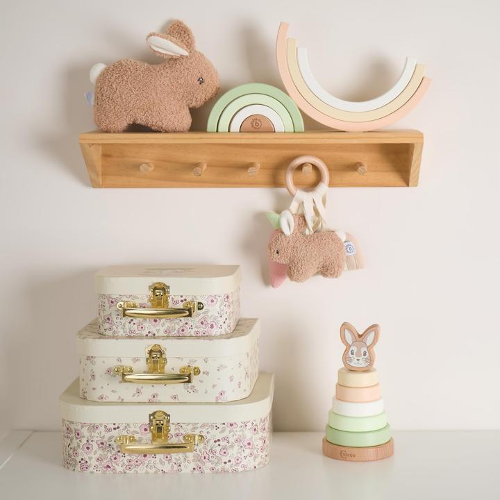 Image du produit Bieco Stapelspielzeug Stapelturm Hase Fine 10 cm x 10 cm x 18.5 cm