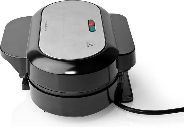 Actual product image Nedis Hamburger Maker | 1000 W | 10.5 cm | Automatic temperature control | Plastic / Metal