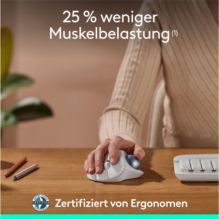 Produktbild Logitech Ergo M575s (Kabellos)