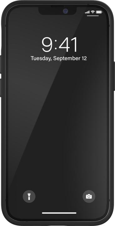 Image du produit Adidas Coque arrière en PU moulé iPhone 12 mini Noir/Jaune (Apple iPhone 12 mini)