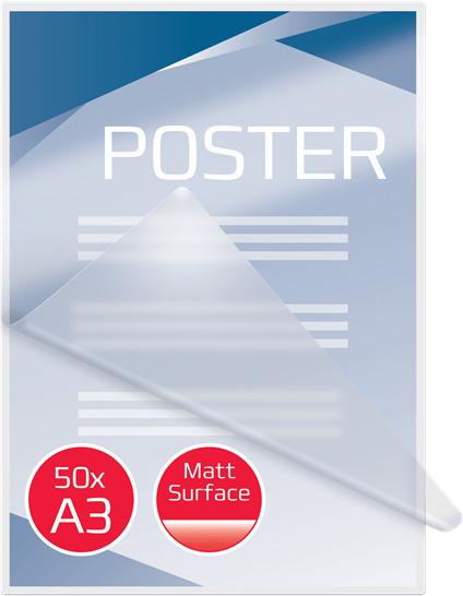 Image du produit GBC Films de plastification de qualité supérieure (A3, 50 pcs, 125 µm)
