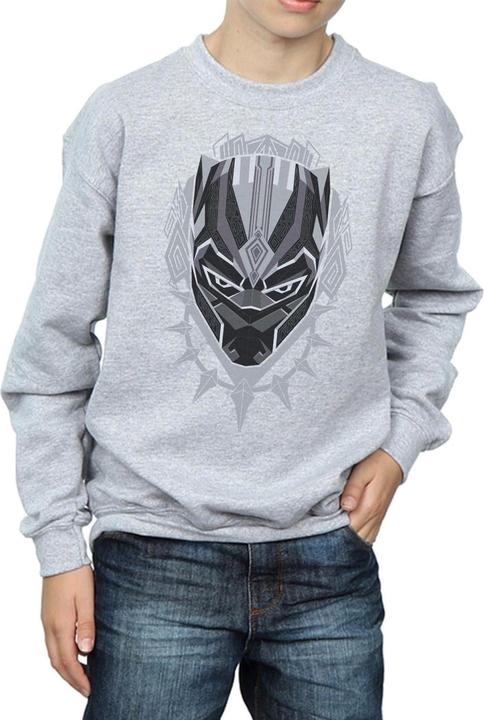 Produktbild Black Panther Head Sweatshirt Jungen (128)