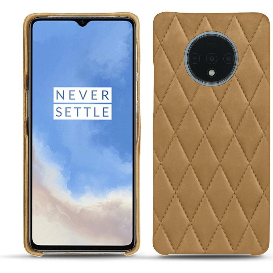 Thumbnail - Noreve Lederschutzhülle (OnePlus 7T), Smartphone Hülle, Braun