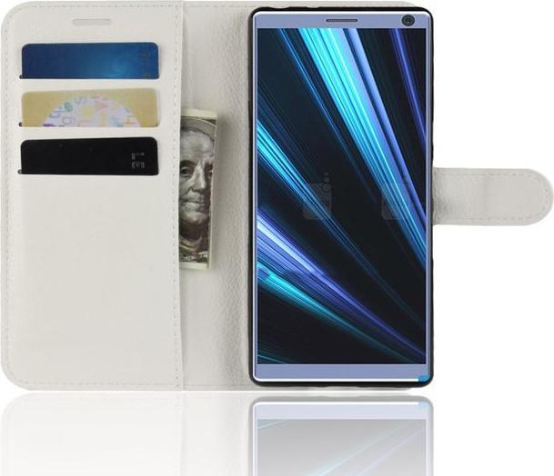Produktbild MU Classic Litchi Leder Bookcover Series (Sony Xperia 10 Plus)