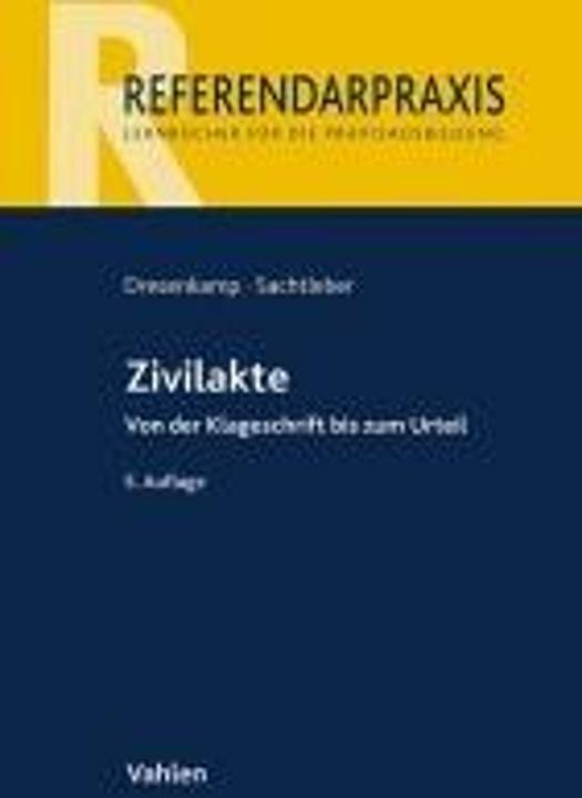 Produktbild Zivilakte (Deutsch, Klaus Dresenkamp, Ole Sachtleber, 2024)